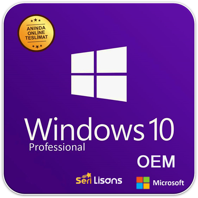 Windows 10 Pro OEM Lisans