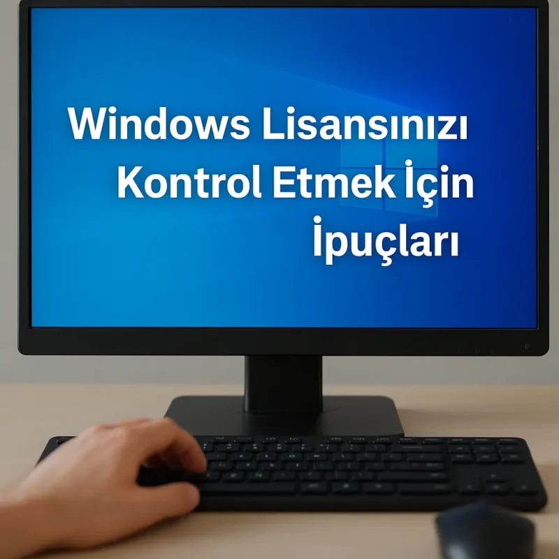 Windows Lisansınızı Kontrol Etmek İçin İpuçları