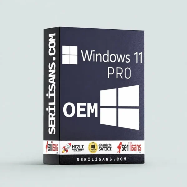 Windows 11 Pro OEM Lisans Anahtarı — Size Özel Key